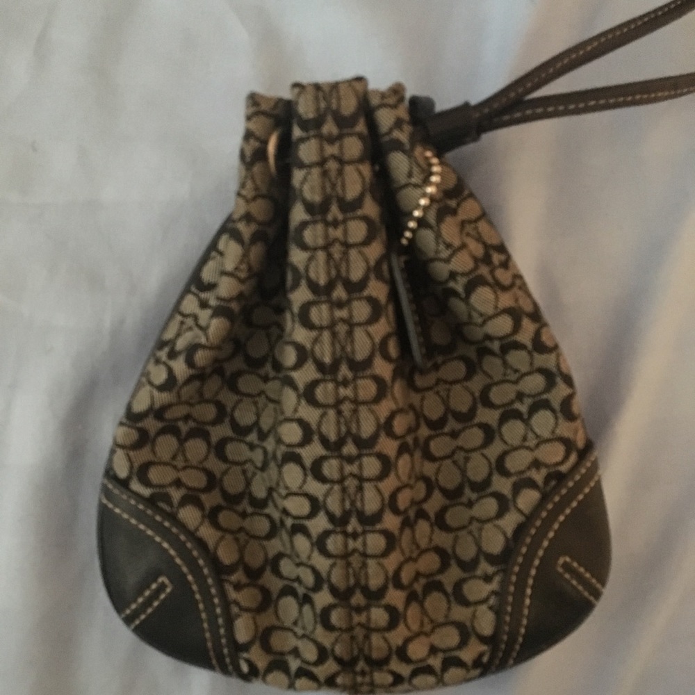 Authentic Coach Wristlet